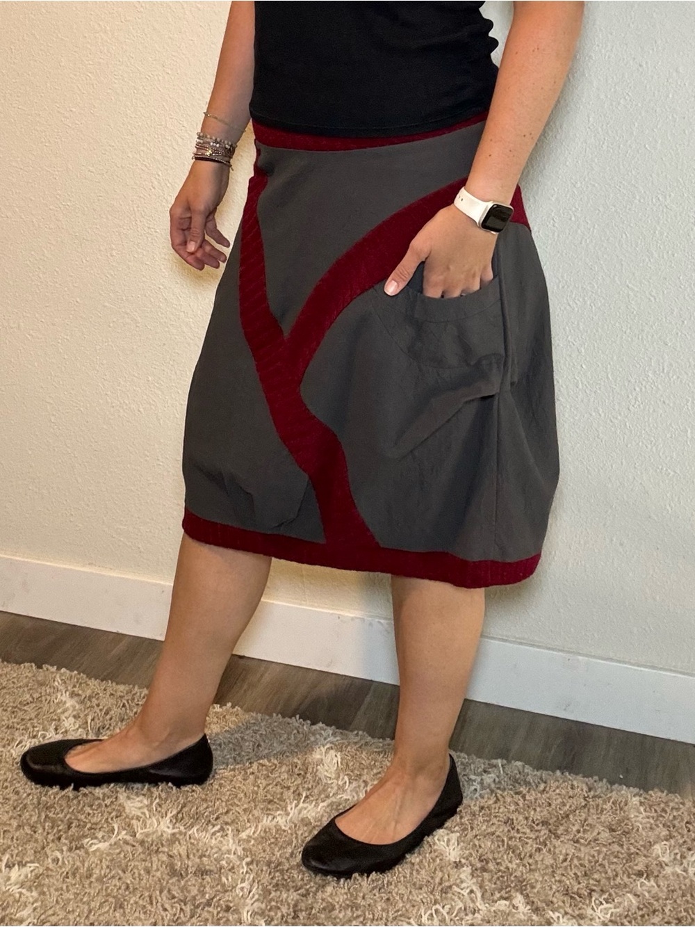 NWT Grub Don Skirt Slate size Small